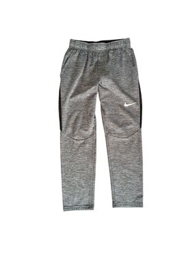 Nike Gray Boys' Athletic Jogger Pants Boys Large/fleeced